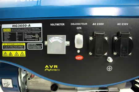 Groupe électrogène essence de chantier 3000 W - Technologie AVR